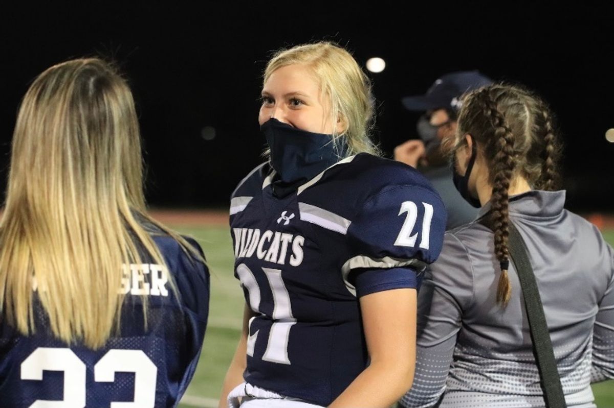 Kicking It: Baylor Soccer-commit Stramrood having fun playing football