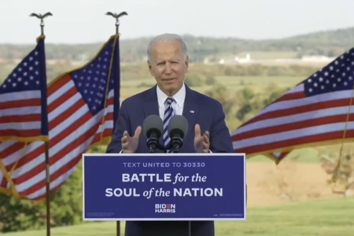 Joe Biden Gave One Hell Of A Gettysburg Speech