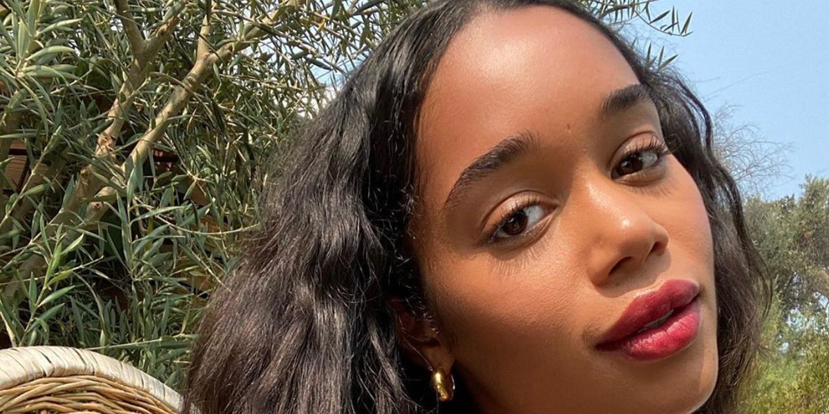 Laura Harrier Drops The Skincare Routine That Keeps Her Glow-On-Go