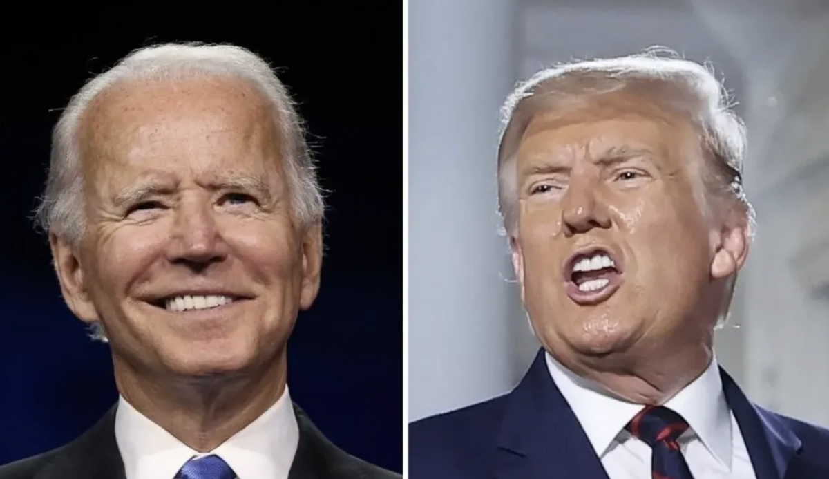 Biden's Savagely Simple GIF Response to Trump's Late Night Tweet Storm Is Honestly All of Us