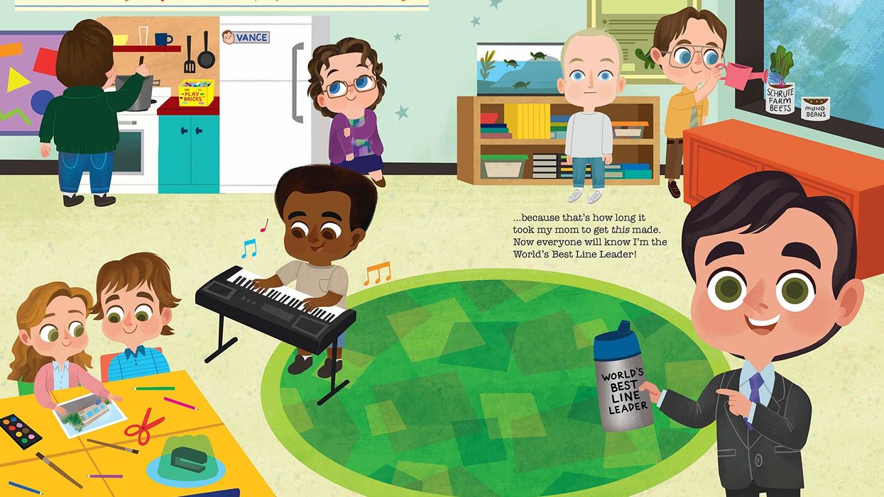 There's a 'The Office' children's book, and it's filled with bears, beets and 'Battlestar Galactica'