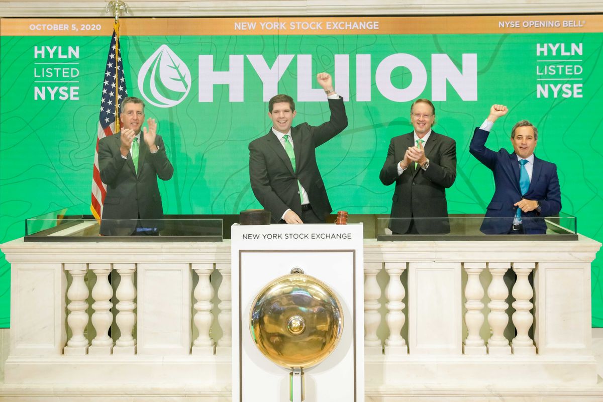 Austin-area electric auto parts manufacturer Hyliion rings the NYSE bell this week after going public