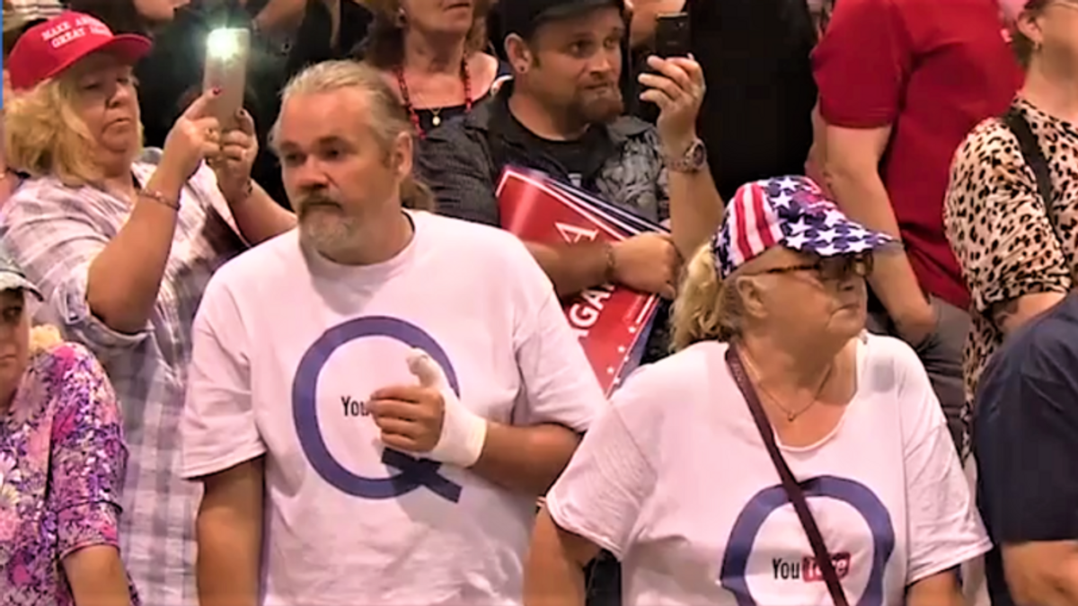 ‘We really are the cucks’: QAnon adrift after Trump ‘fails to ascend as God Emperor'
