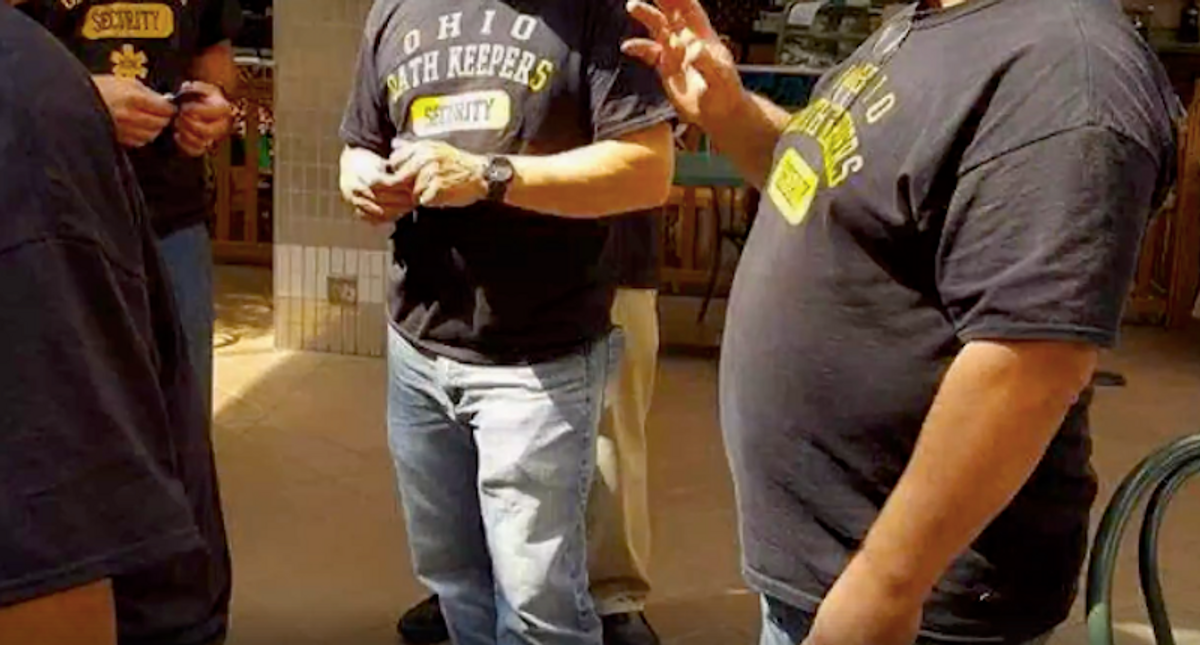 'Oath Keeper' militia member arrested on conspiracy charge in connection with Capitol riot
