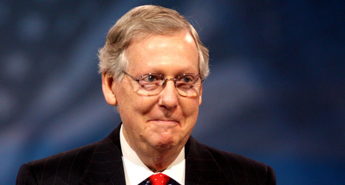 McConnell is already scheming to derail Democrats by nuking the economy