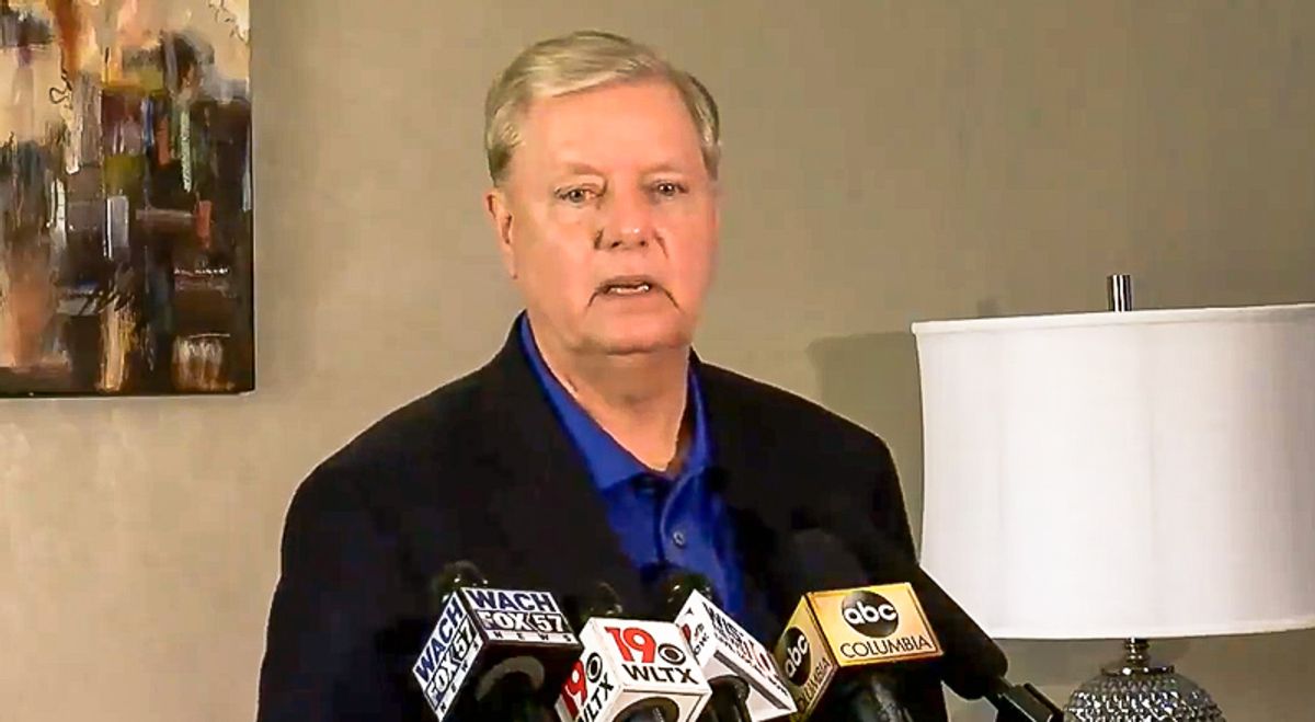 Only 9 GOP senators are publicly standing with Lindsey Graham against impeachment: report