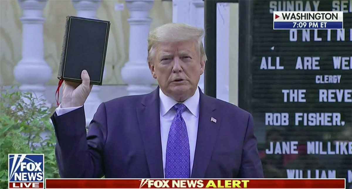 Conservative Christian makes stunning admission: 'Trump's hardcore evangelical base threatens our constitution'