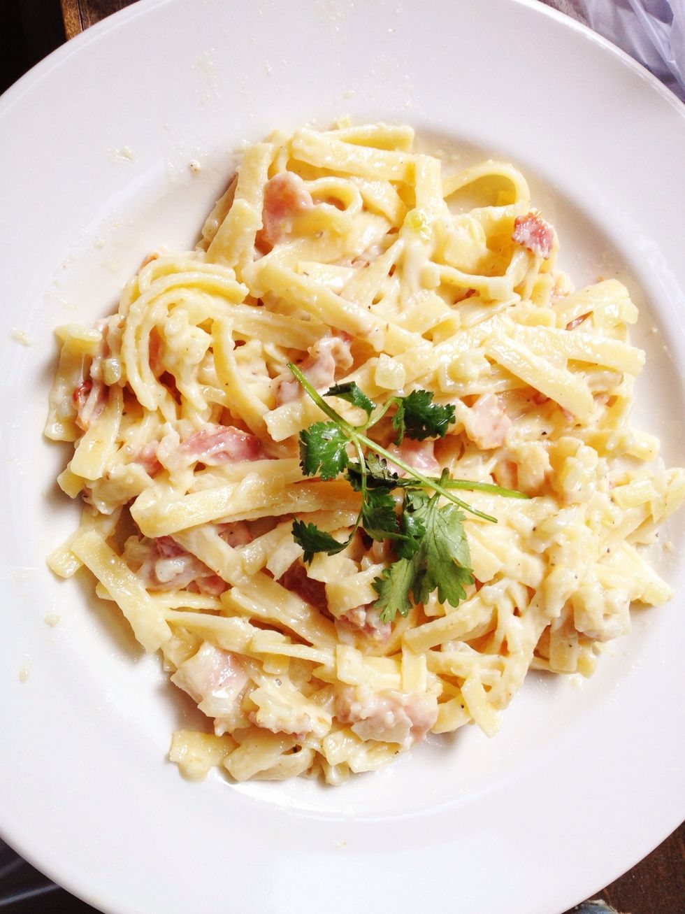 How to make fettuccine alla carbonara - B+C Guides