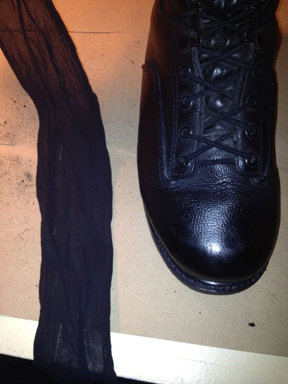 best way to polish boots military