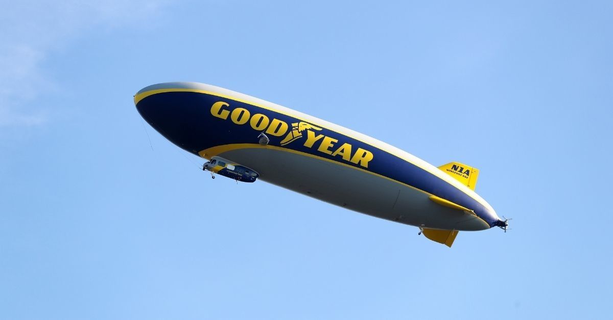 Alien Enthusiasts Go Nuts After 'UFO' Is Sighted Over New Jersey—But It Was Just The Goodyear Blimp
