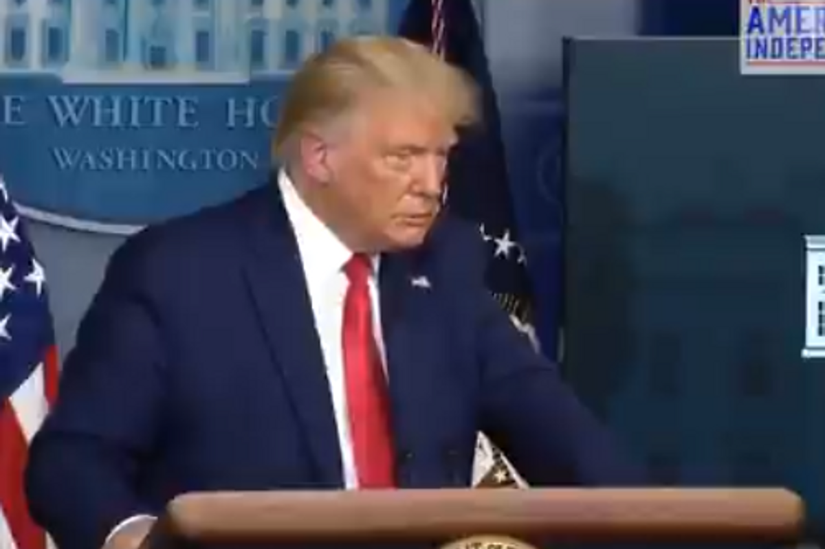 Here, Have Some Unhinged Batsh*t From President DearLeader McGoodWords