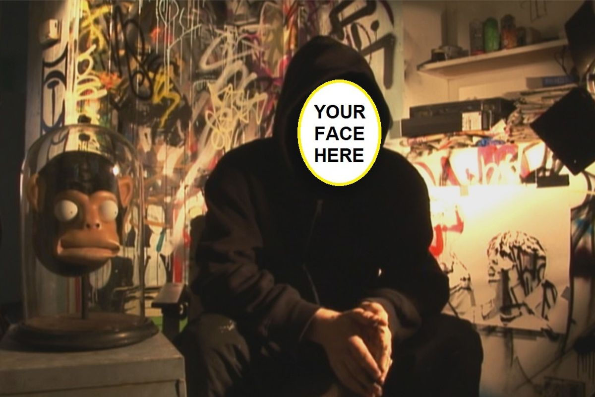 Banksy Face