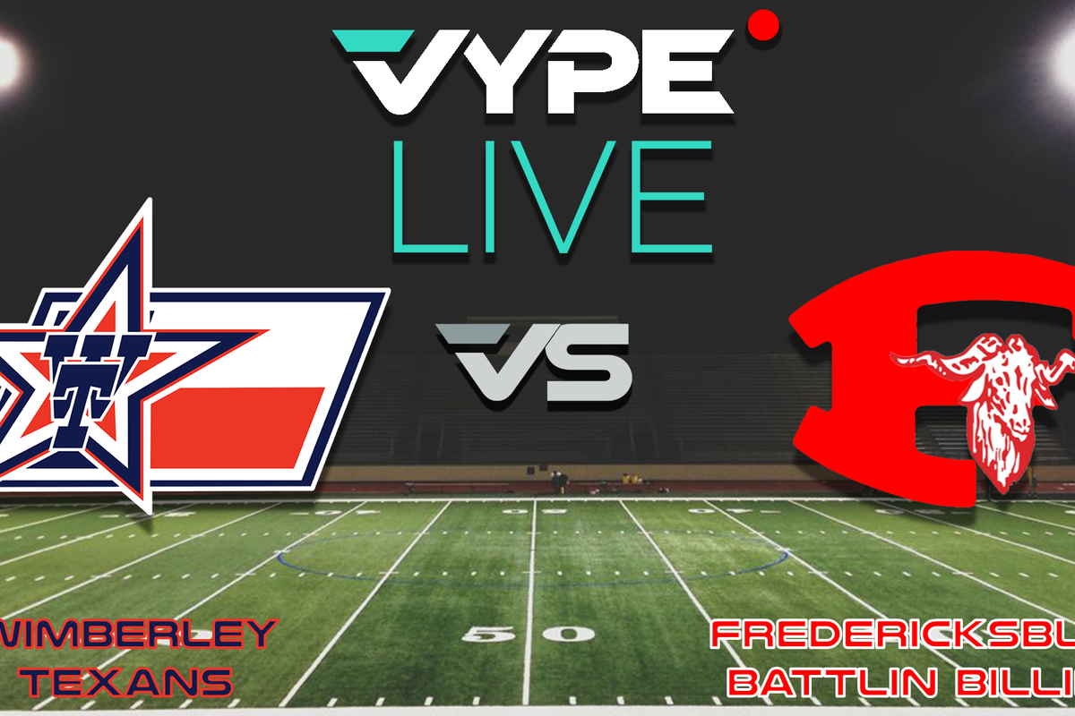 VYPE Live High School Football: Wimberley vs. Fredericksburg