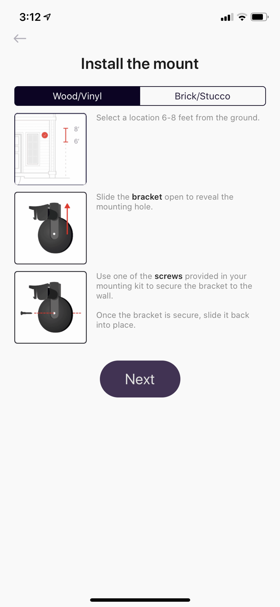 App shows how to mount your camera