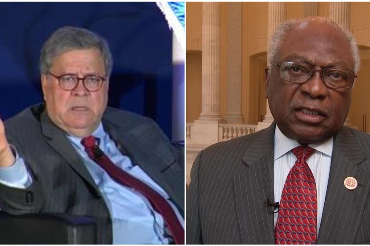 Rep. Jim Cyburn says it's 'God-awful' for Attorney General Barr to compare Covid lockdown to slavery