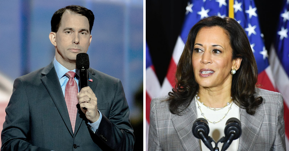 Scott Walker Is Acting As Kamala Harris' Stand-In For Pence's Debate Prep, And Twitter Is LOLing Hard