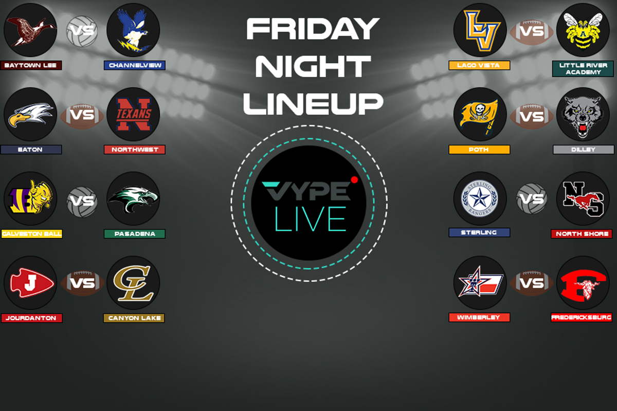 VYPE Live Lineup - Friday 9/18/20