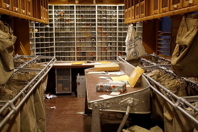 post office, postal worker