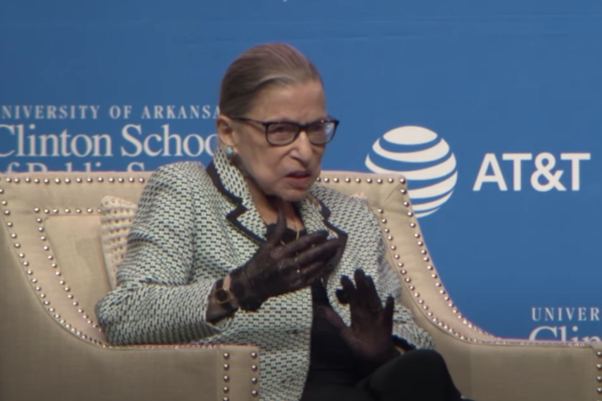 #EndorseThis: Watch Ruth Bader Ginsburg Enchant A Crowd Of Thousands In Little Rock, September 2019