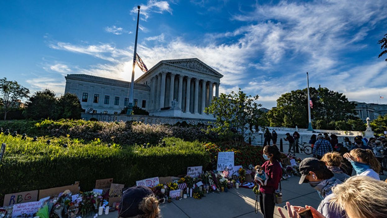 RBG, Ruth Bader Ginsburg death, justice department