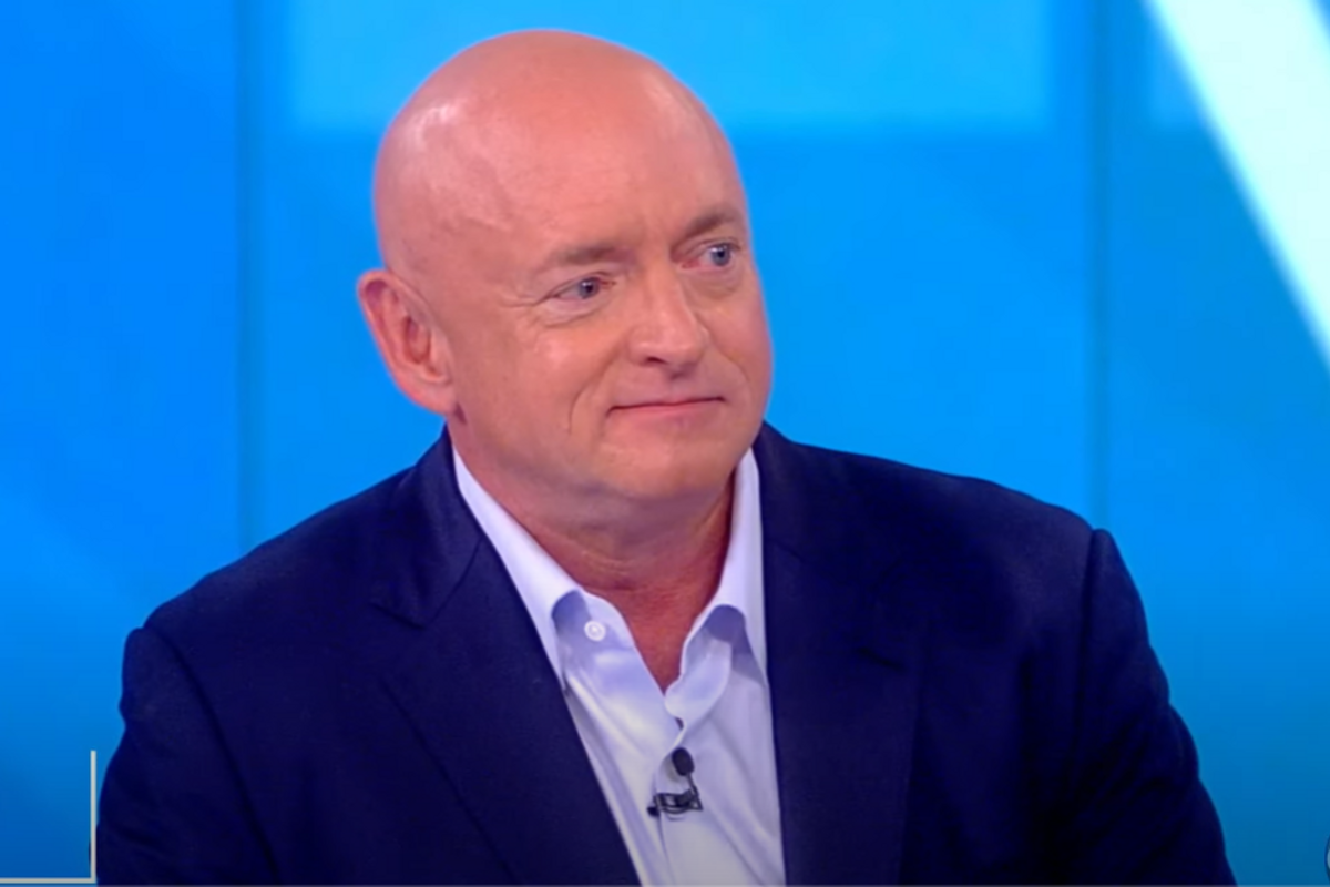 Maybe Trump’s Big Lie Will Help Mark Kelly Keep His Senate Seat After All