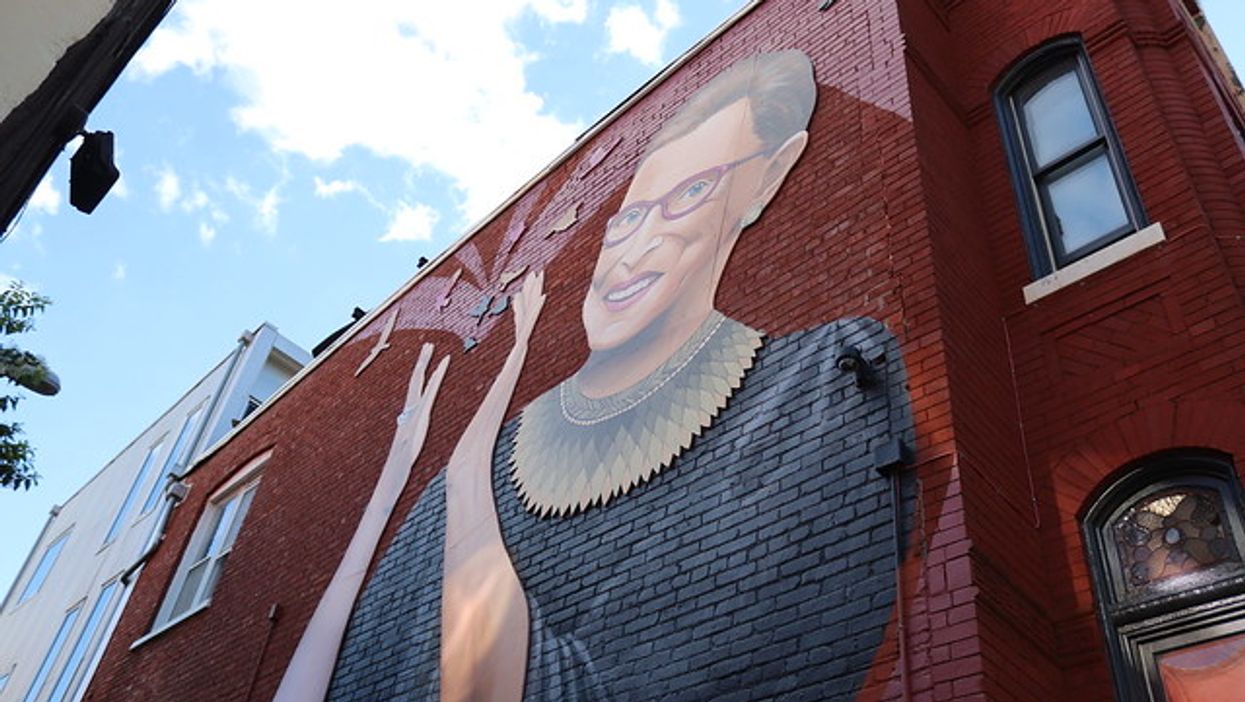 RBG mural