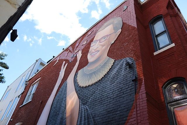 RBG mural