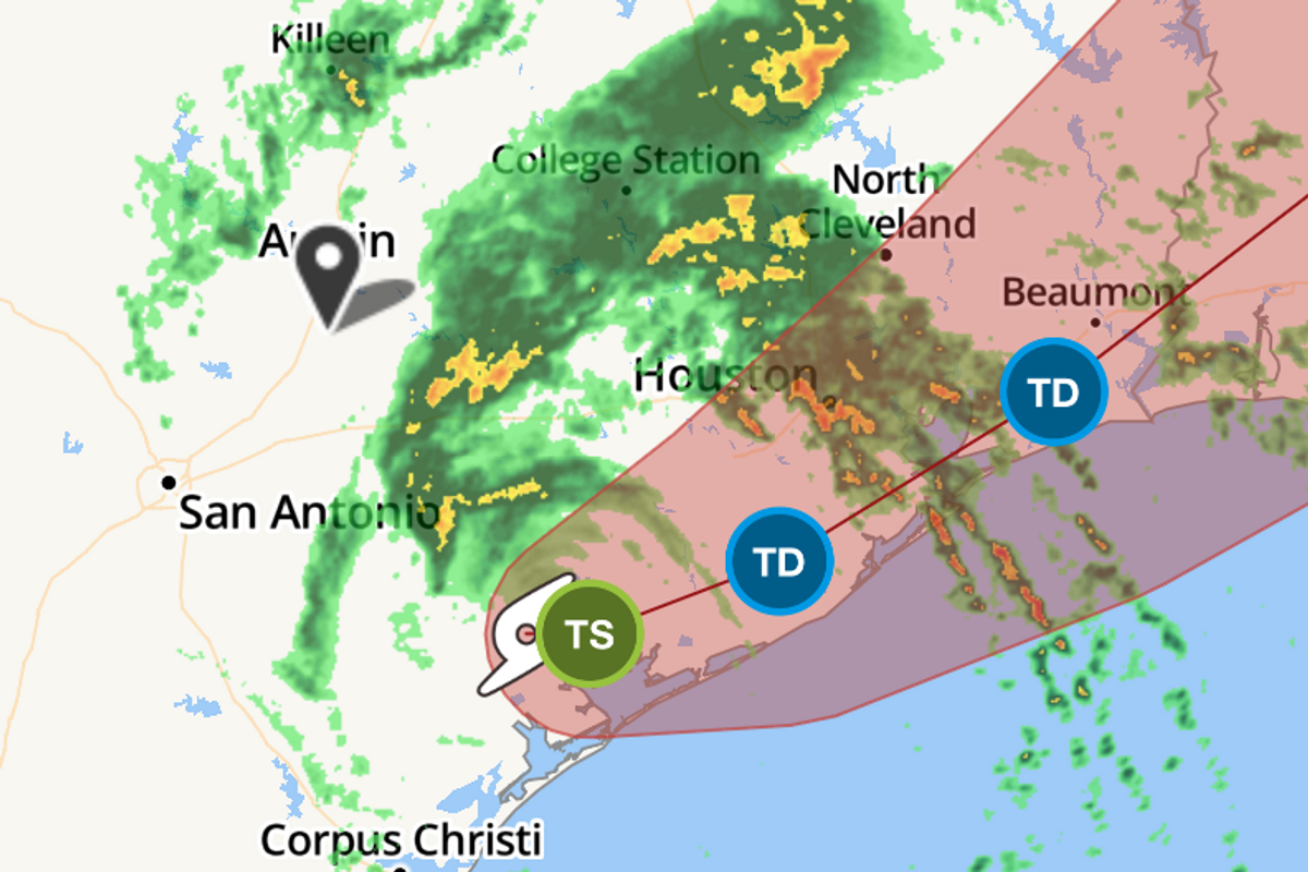 Tropical Storm Beta delivers rain to Austin, clear skies to come