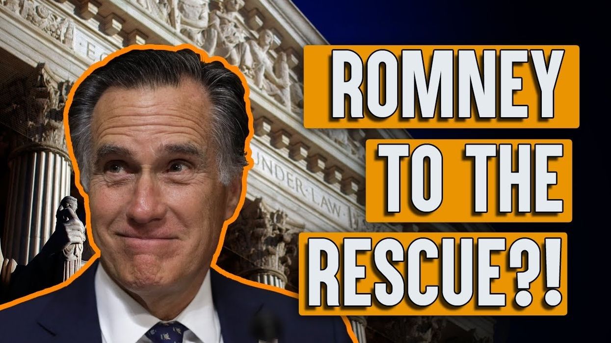 Mitt backs Trump on SCOTUS?! | Listen to Romney discuss his support for a Senate vote on nominee