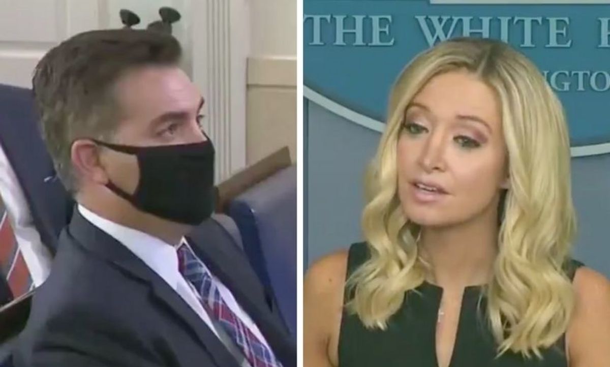 Kayleigh McEnany Tried to Defend Trump's Claim That the Virus 'Affects Virtually Nobody,' It Did Not Go Well