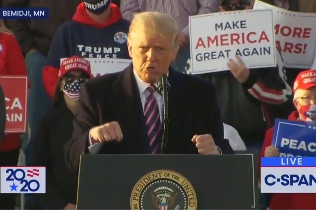 Donald Trump Can't Stop Going On About How Much He Loves Cops Beating Up Reporters