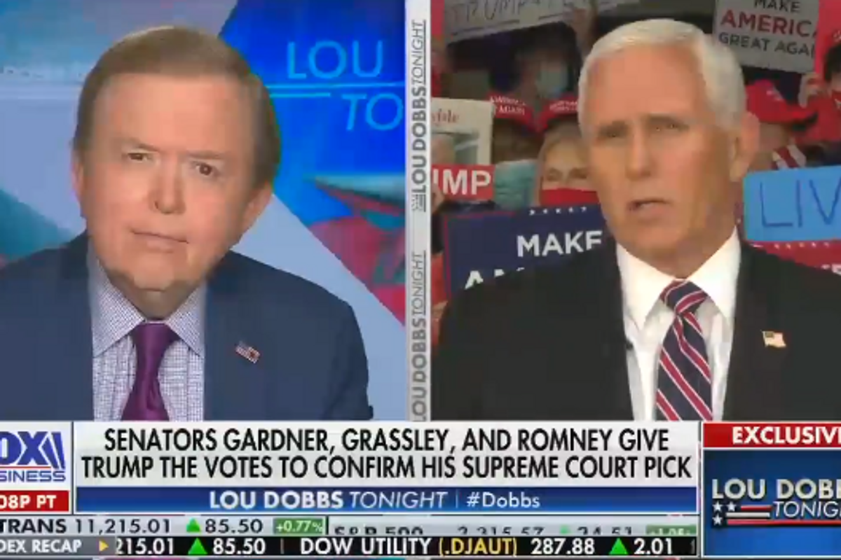 Mike Pence Pretty Sure Dear Leader's SCOTUS Pick Already Confirmed, BY DADDY TRUMP JESUS