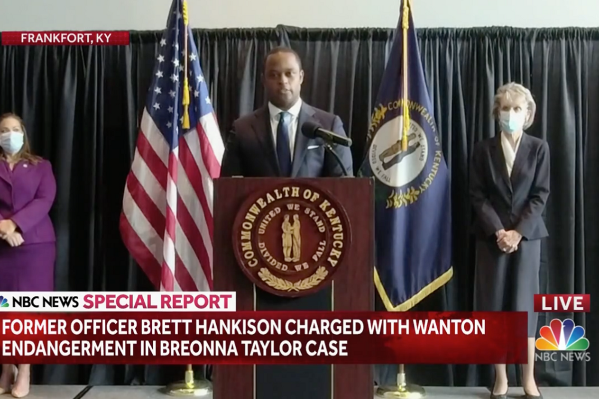Breaking News: Grand Jury brings charges against former officer in Breonna Taylor case