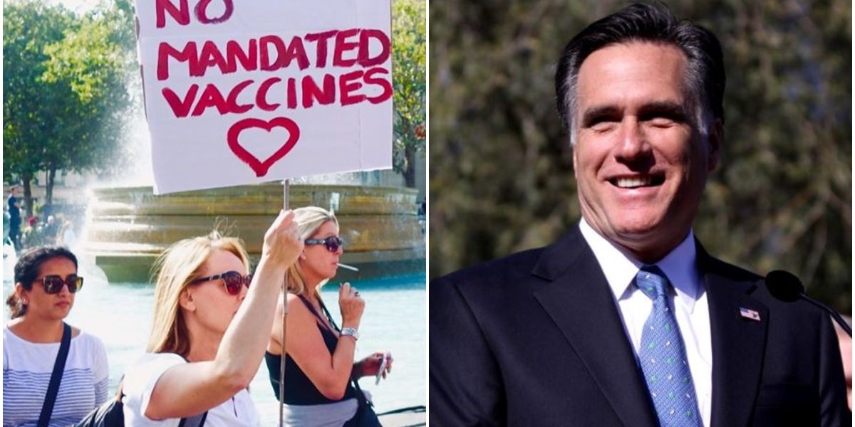 Mitt Romney says America needs an 'aggressive campaign' to fight back against anti-vaxxers