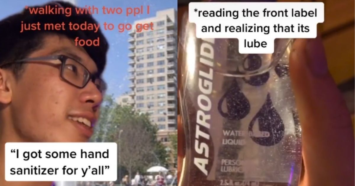 NYU Freshman Offers Hand Sanitizer To His Fellow Students Only To Realize It's Actually Lube