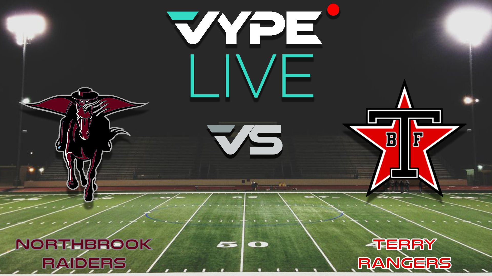 VYPE Live - Football: Northbrook vs Rosenberg Terry