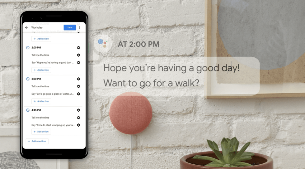 Workday feature for Google Assistant