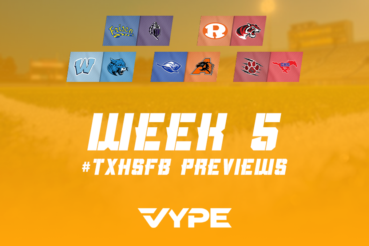 Week 5 #TXHSFB Preview