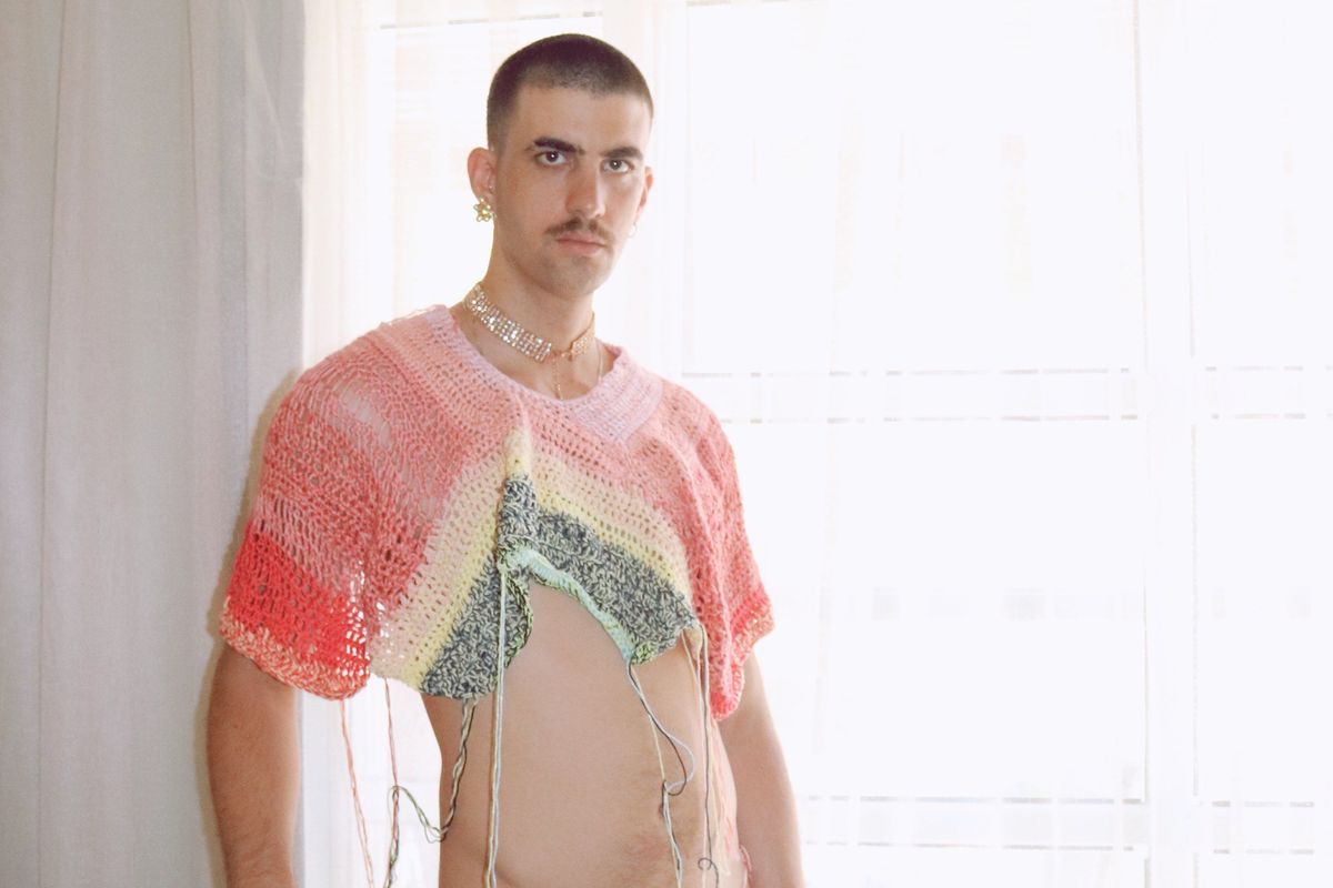 Nonbinary Crochet Lingerie As a Treat