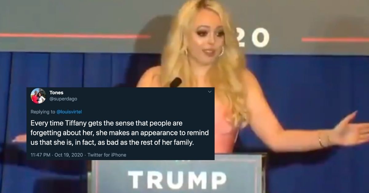 Tiffany Trump Is Getting Dragged Hard After Speaking At A Mind-Numbing 'Trump Pride' Event