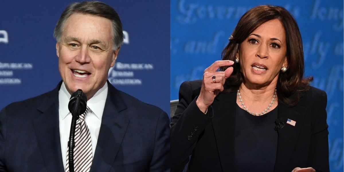 David Perdue Slammed For Mocking Kamala Harris' Name ...