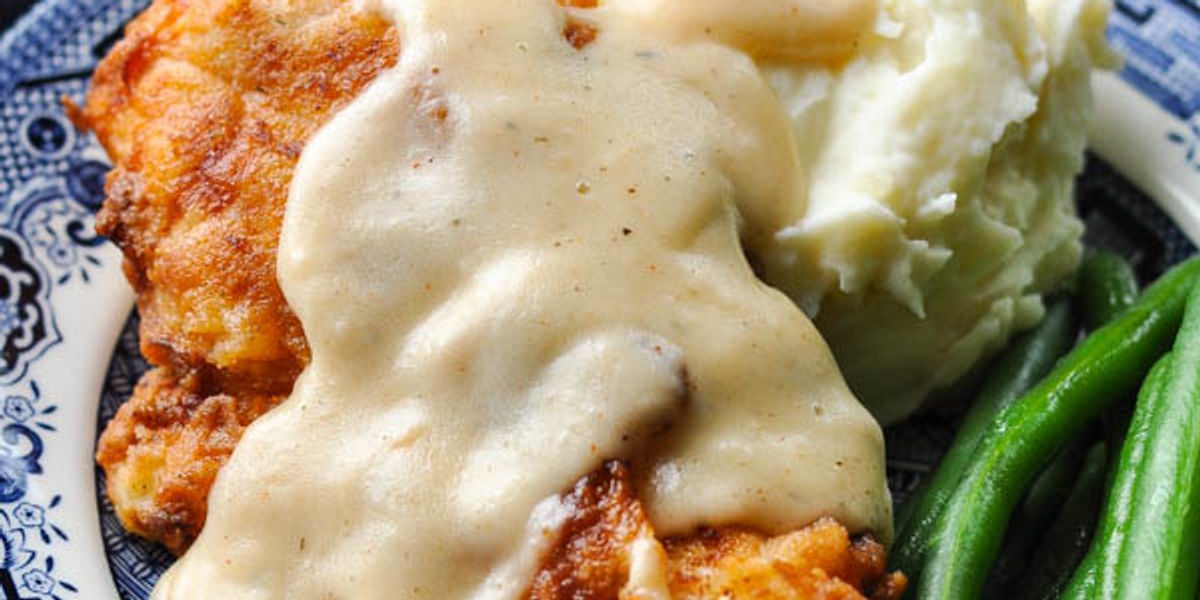 Fried Chicken Cutlets and Country Gravy - My Recipe Magic