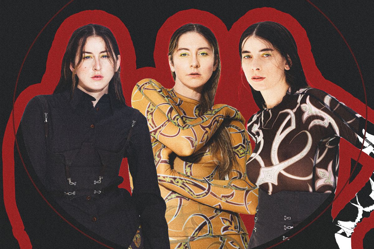 Woman From a Magazine Chats With HAIM