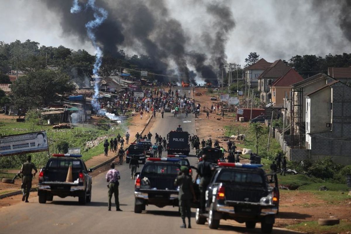 nigerian protests