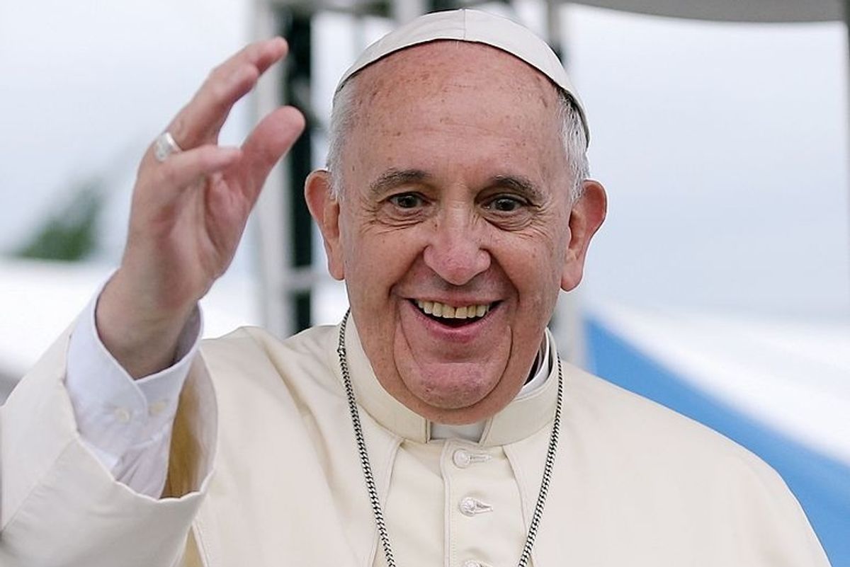 Boldly Striding Into 1998, Pope Francis Supports Civil Unions For Gays
