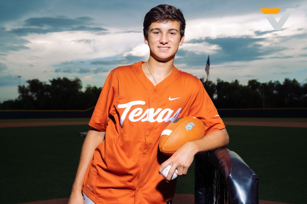 The Ace: Texas baseball-commit Luke Harrison talks Longhorns, football, baseball