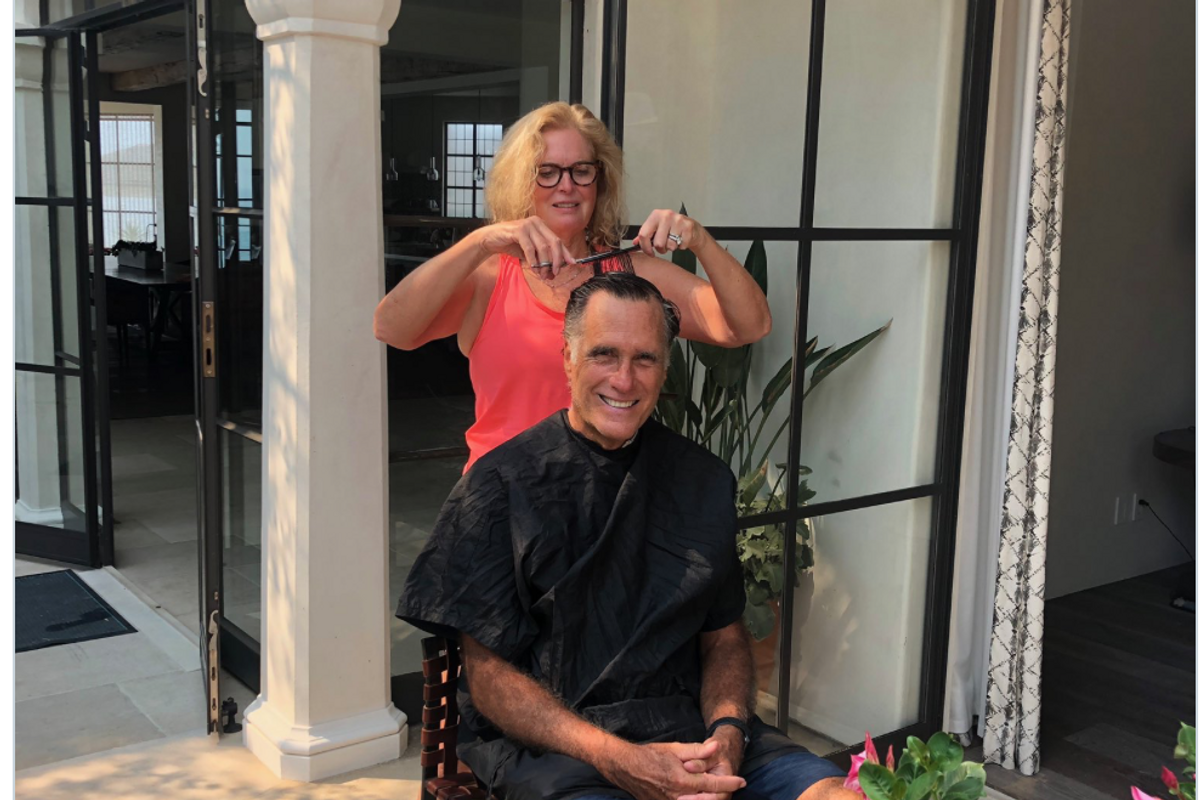 American Hero Mitt Romney Bravely Casts Presidential Vote For Nunya Business