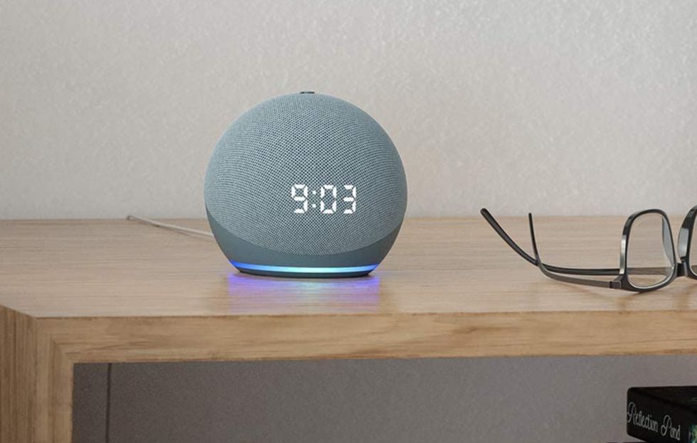 Amazon Echo Dot With Clock (4th Gen)