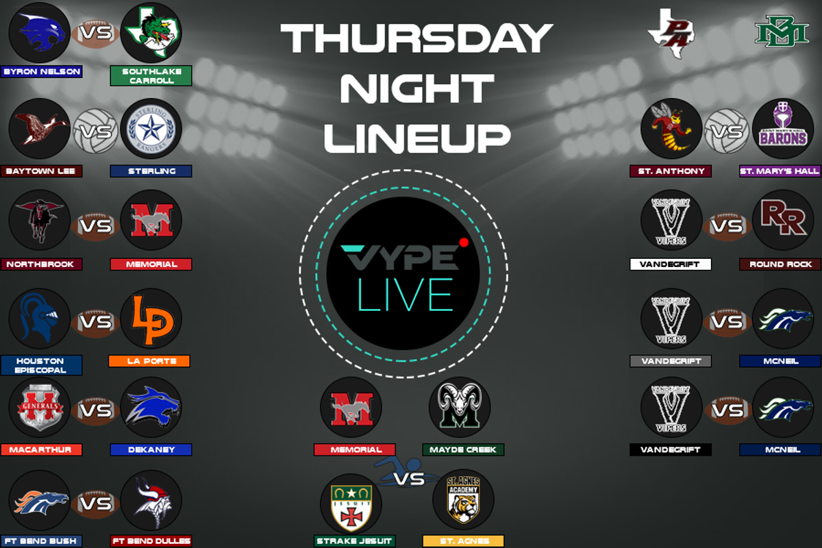 VYPE Live Lineup - Thursday 10/22/20