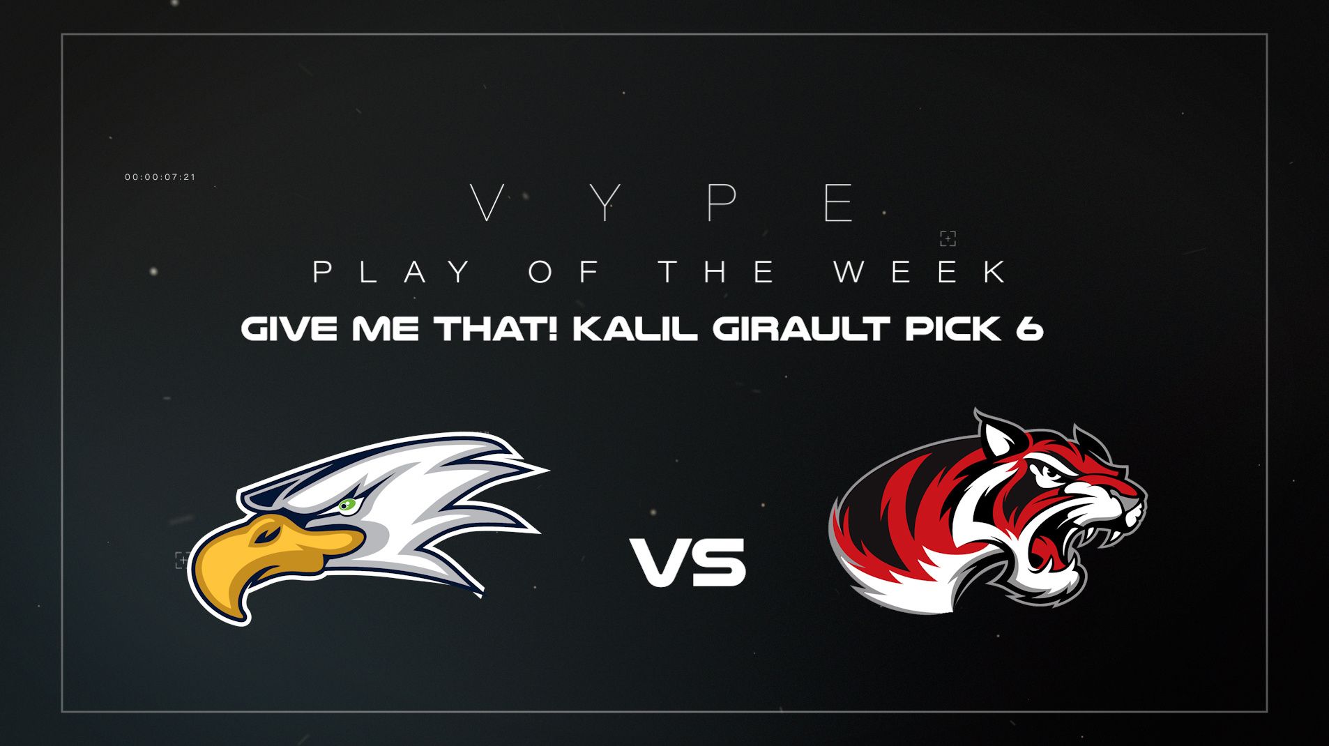 VYPE Play of the Week (Week 8): Pick Six Was Shining Eaton Moment